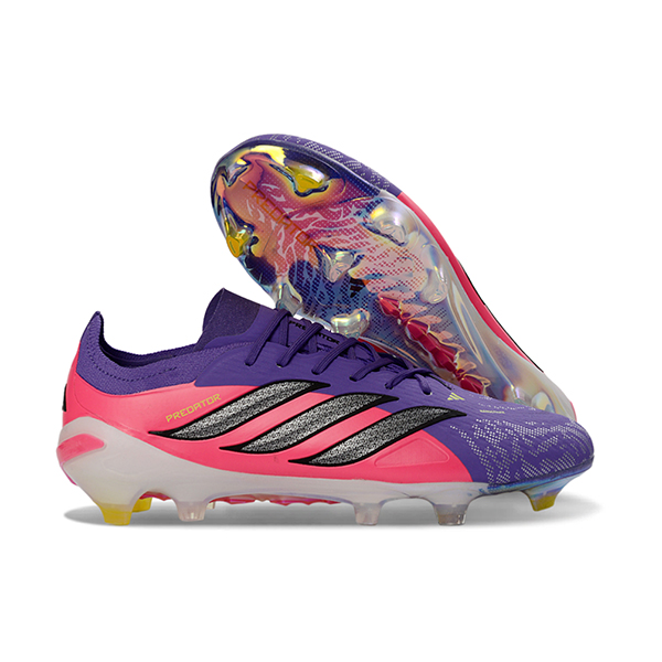 Adidas Fussballschuhe 26 Predator Elite FG lila/Rosa/Grau