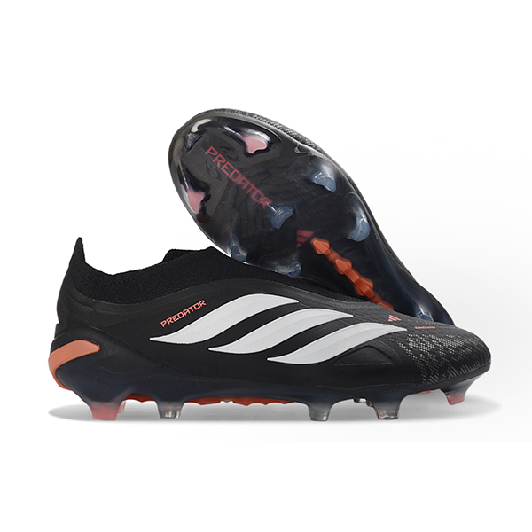Adidas Fussballschuhe 26 Predator Elite LL FG Schwarz/Weiß/Orange