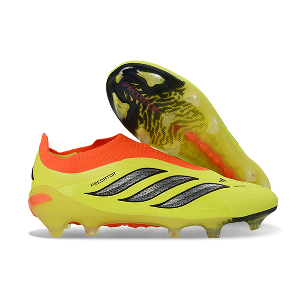 Adidas Fussballschuhe 26 Predator Elite LL FG Gelb/Orange/Grau