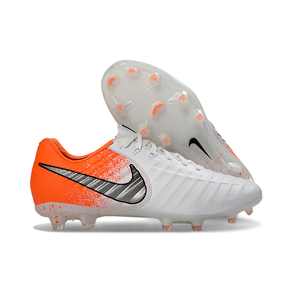 Copa Fussballschuhe Tiempo Legend VII Elite LUXE FG Orange/Weiß/Grau