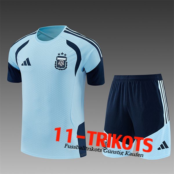 Argentinien Training T-Shirt Kinder Hellblau 2025/2026