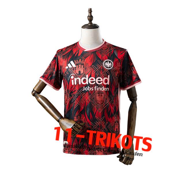 Eintracht Frankfurt Fussball Trikots Special Edition Rot/Schwarz 2026/2027