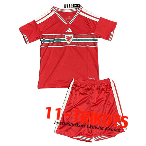 Wales Fussball Trikots Kinder Herren 2026/2027
