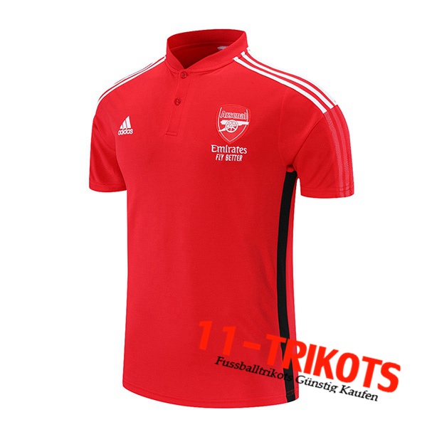 FC Arsenal Poloshirt Schwarz/Weiß/Rot 2021/2022