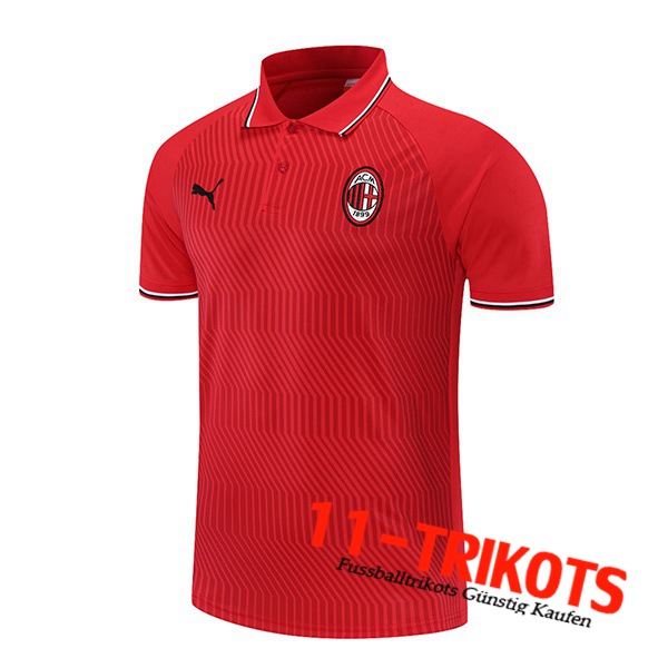 AC Milan Poloshirt Rot 2021/2022 -01