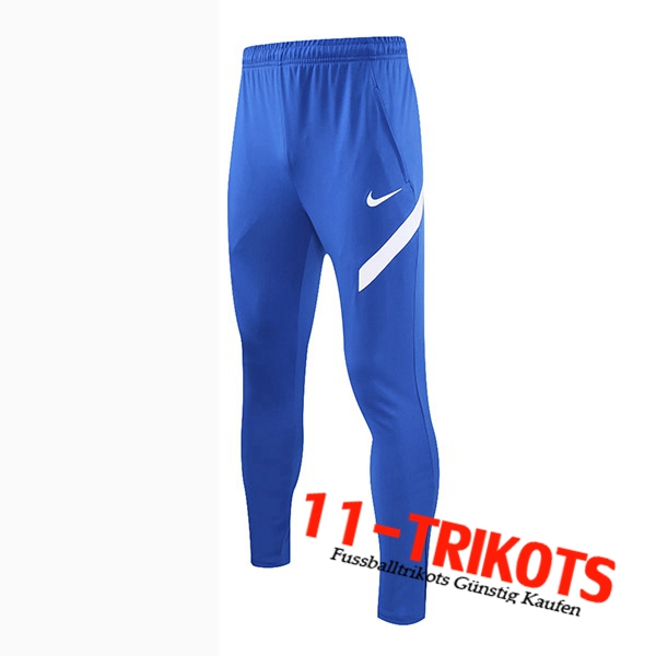 FC Barcelona Trainingshose Weiß/Blau 2021/2022