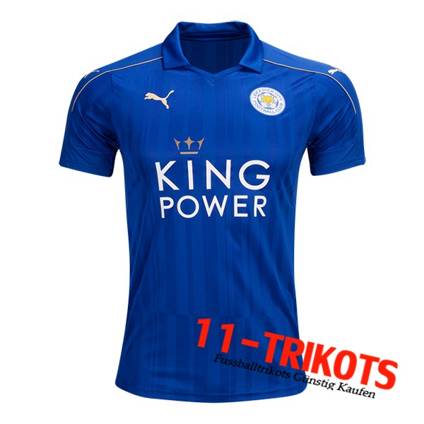 Leicester City Retro Heimtrikot 2016/2017