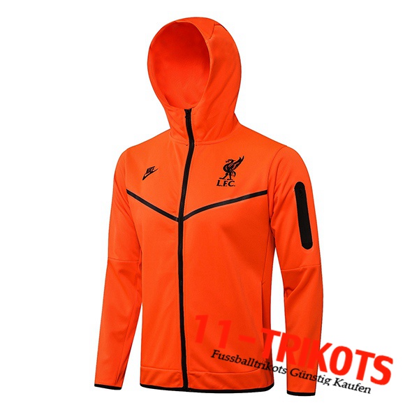 FC Liverpool Training Jacket Hoodie Rot 2021/2022