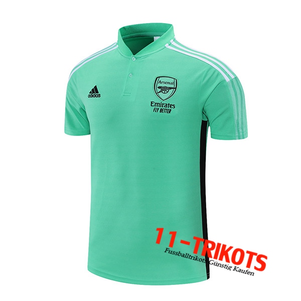 FC Arsenal Poloshirt Grun/Schwarz 2021/2022