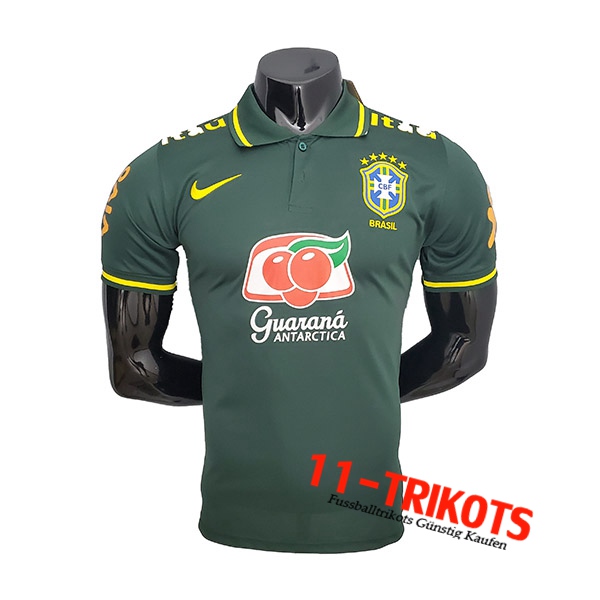 Brasilien Poloshirt Grun 2021/2022