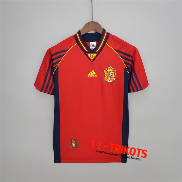 Spanien Retro Heimtrikot 1998