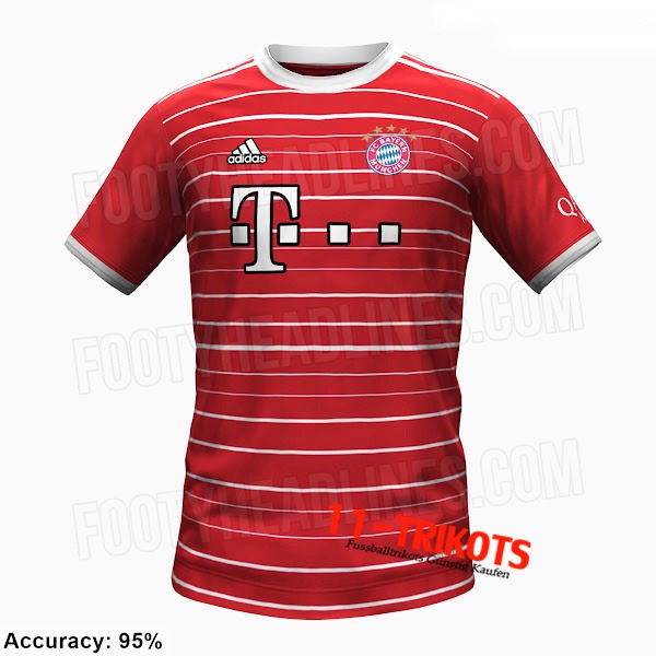 Bayern Munchen Heimtrikot Leaked Versio 2022/2023